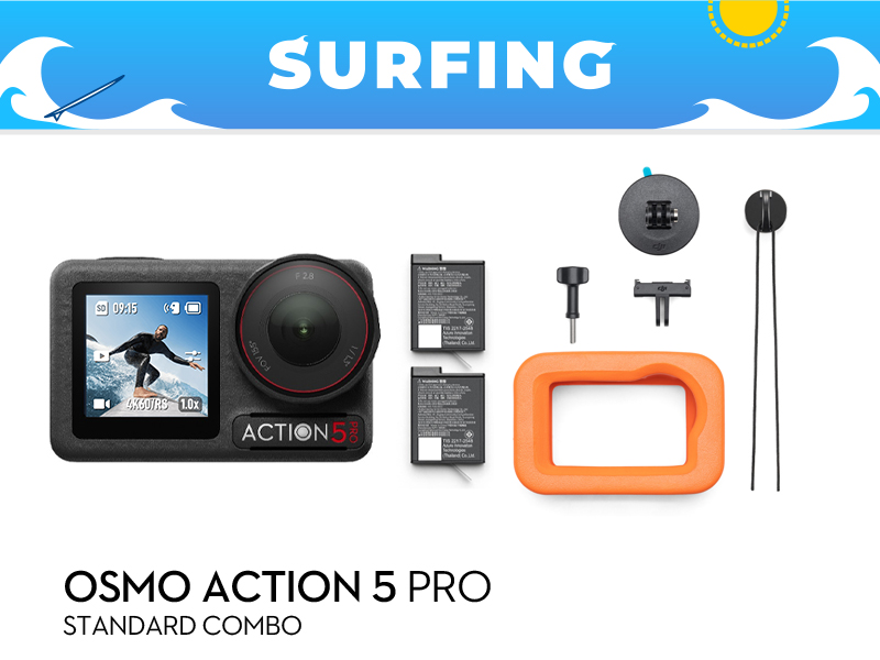 Osmo Action 5 Pro Surfing Bundle